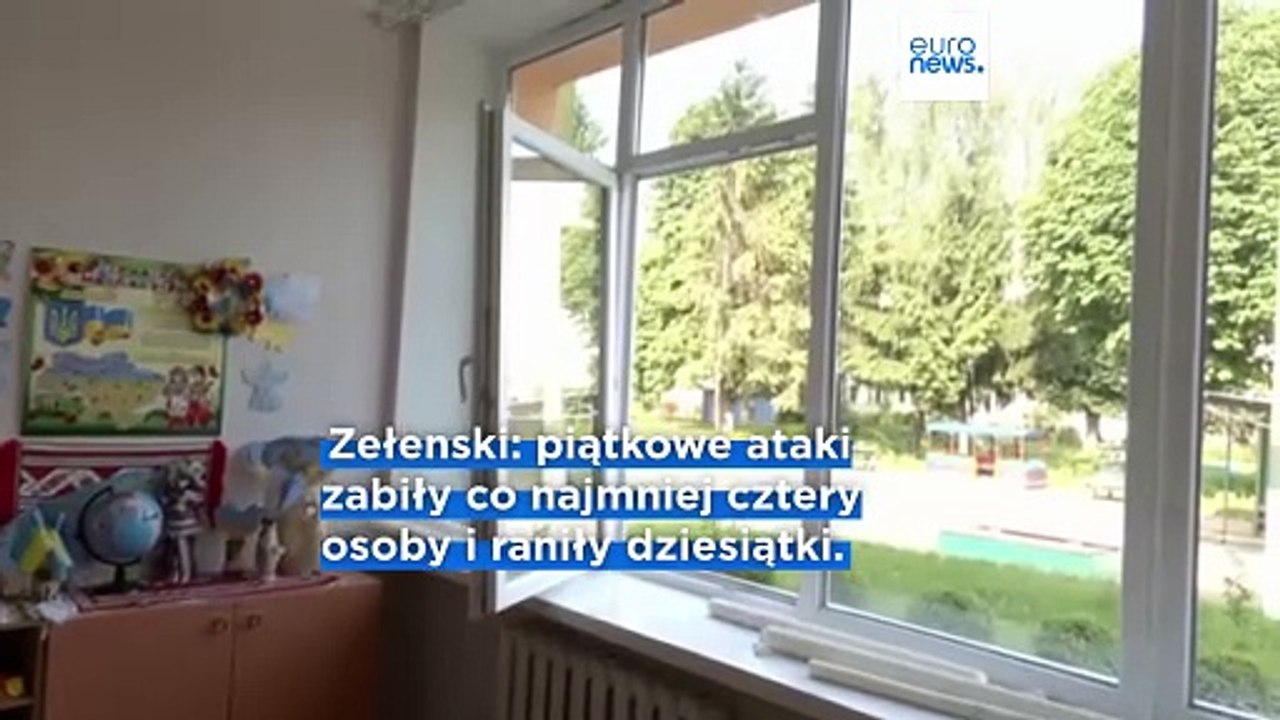 Wojna w Ukrainie: ofiary śmiertelne i zniszczenia po piątkowych rosyjskich atakach