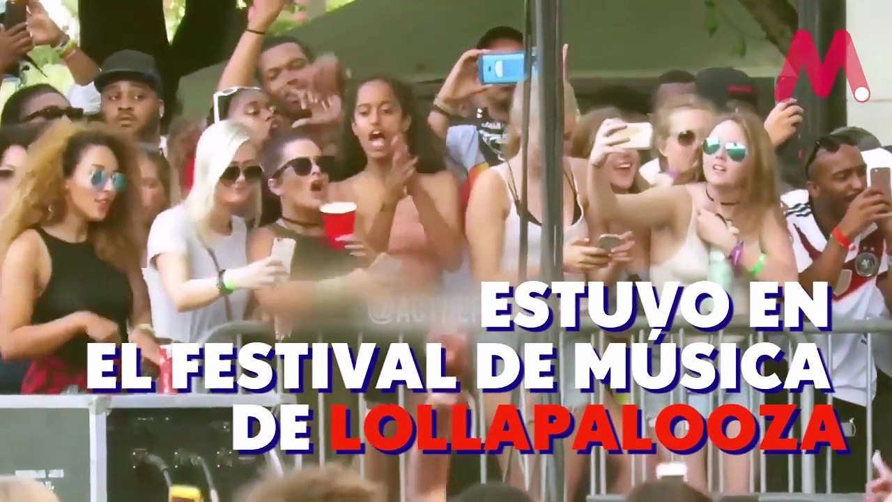#YaLoViste: Malia en Lollapalooza