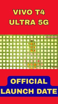 VIVO T4 ULTRA 5G FULLY LAUNCH DATE + DETAILS #SHORT