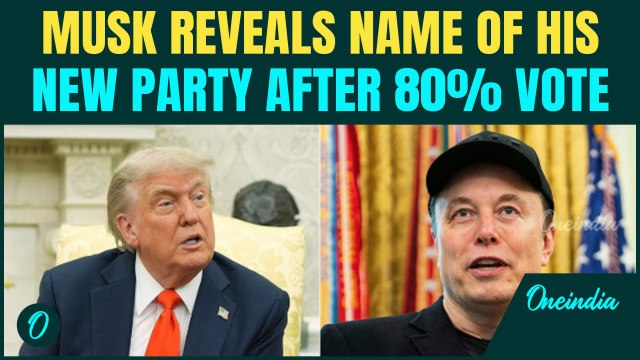 Elon Musk Reveals Name Of His New Political Party After Controversial Twitter Poll |Musk-Trump Feud