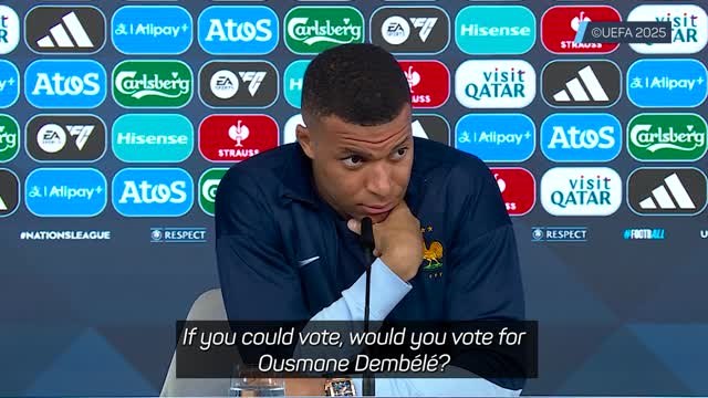 Mbappe backs Dembele to win Ballon d'Or