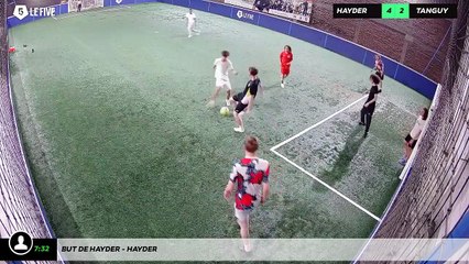 But de Hayder - hayder