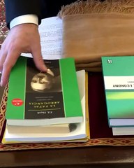 Papa Leão XIV e Javier Milei