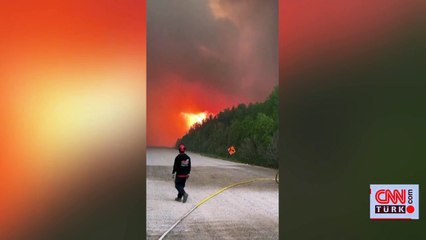 Kanada yanıyor: Havadaki tehlike komşu ülkeleri sardı