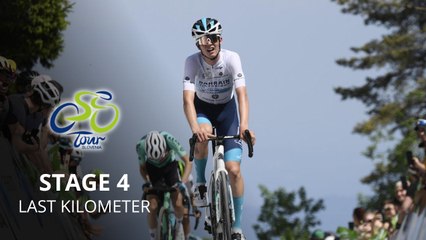 Cycling - Tour of Slovenia 2025 - Stage 4 Last Kilometer - Great battle on mountain-top finish