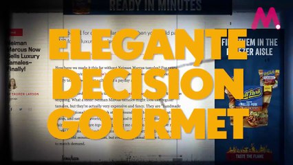 Elba Esther: Tamales a la Neiman Marcus