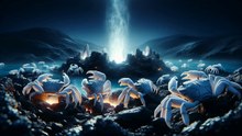 Inside the Secret Lives of Deep Sea Vent Crabs!