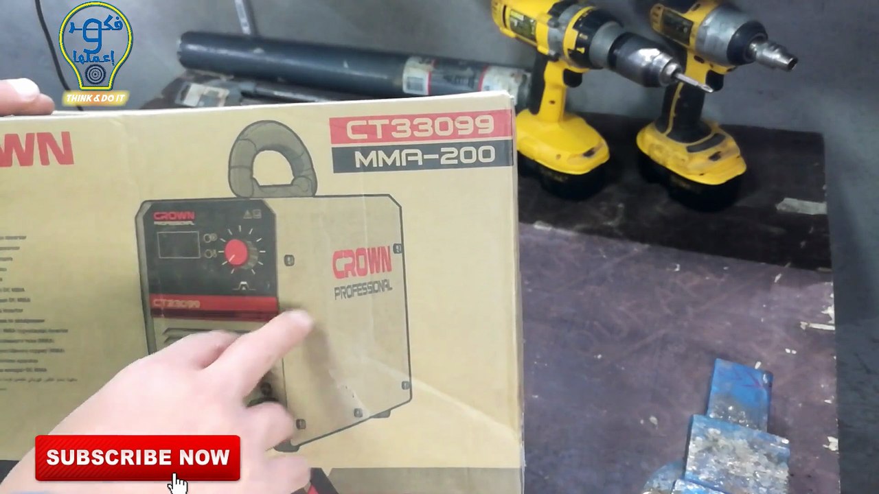 ماكينة لحام انفرتر كراون 160 امبير ct33099