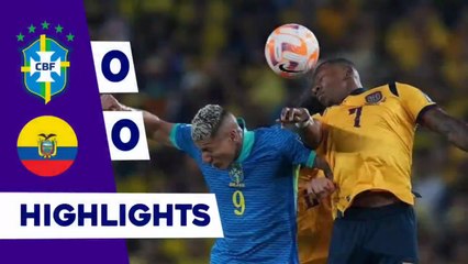 Ecuadur vs prazil 0-0 highlights | world cup Q | June 5, 2025 | football highlights match