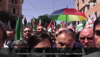 Schlein, "oggi in piazza l'Italia che non tace"