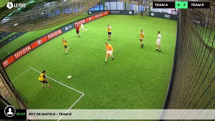 But de Matis G - Team B