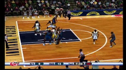 NBA 2K7 Pacers vs Knicks