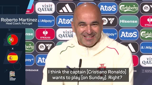 Martinez backs Ronaldo after criticism over performances