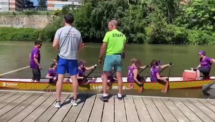 Regata entre las Valkirias Pisuerga y los Celtas Cortos