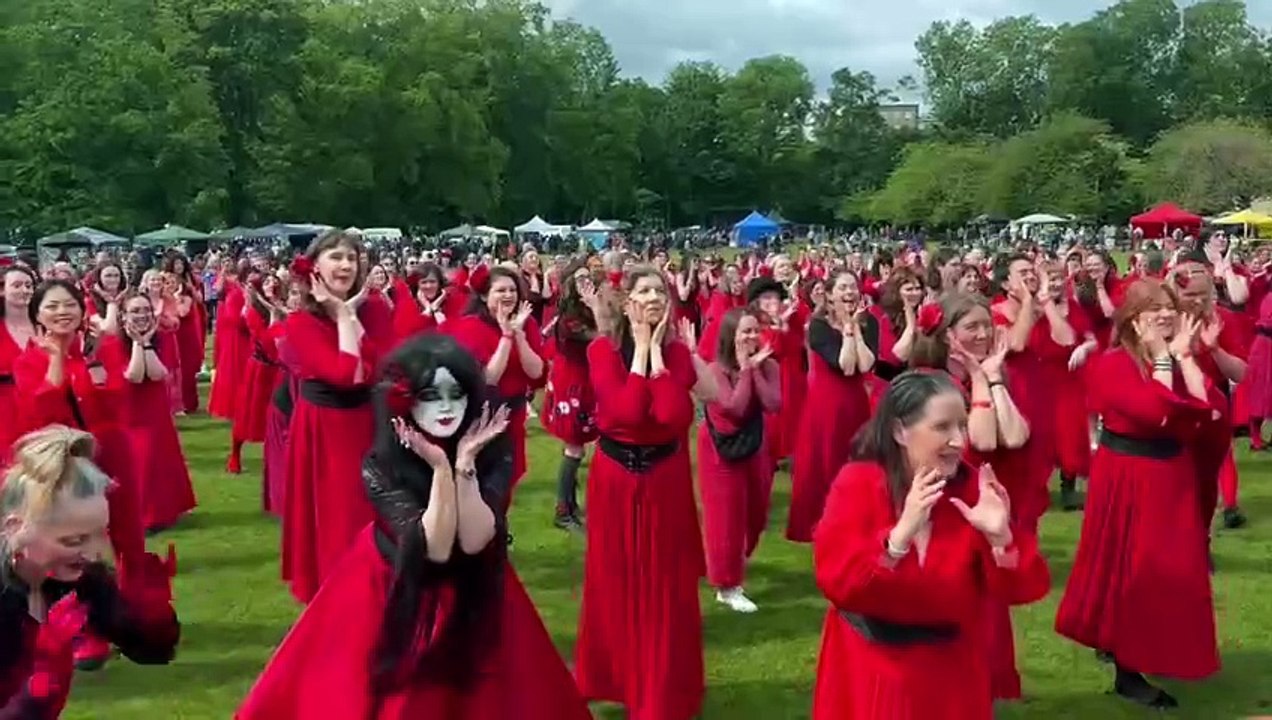 Kate Bush fans take part in The Most Wuthering Heights Day Ever