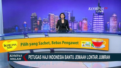 Petugas Haji Indonesia Dampingi Jemaah Lontar Jumroh Aqobah di Tengah Suhu Ekstrem