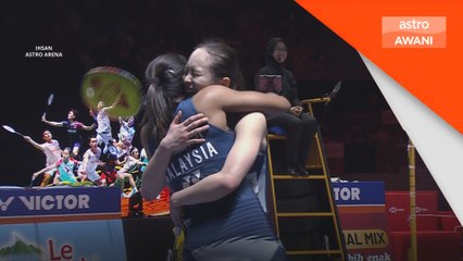 Aksi luar biasa bawa Pearly Tan-Thinaah ke pentas akhir