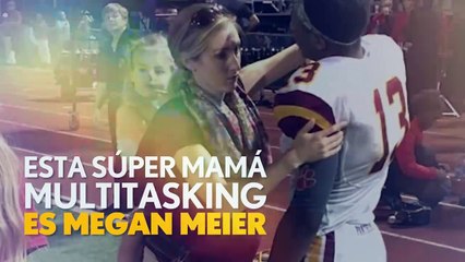 La foto de una mamá multitasking es viral en redes