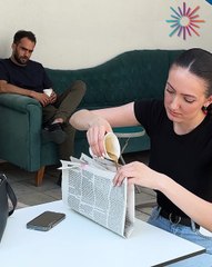 Wow your friends with this newspaper trick! 📰🌟