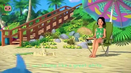 Mermaid at the Beach Song _ CoComelon Nursery Rhymes _ Kids Songs(480P)