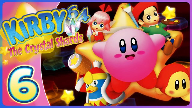 Kirby 64 : The Crystal Shards Walkthrough Part 6 (N64) 100% Ending & Final Boss | Ripple Star 🌌