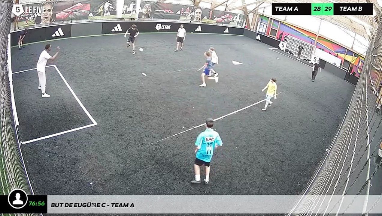 But de Eugène C - Team A