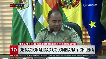 Presentan aprehendidos extranjeros en Santa Cruz