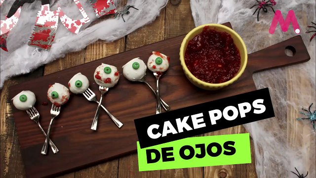 Cocina Pop: Cake pops de ojos Locos Adams