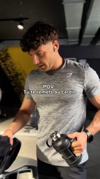 Tu te remets au cardio