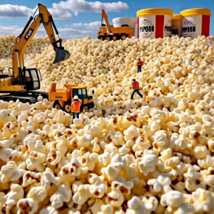 popcorn construction