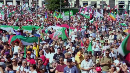 M5S - Piazza San Giovanni a Roma #inpiazzaperGaza #FermiamoilMassacro (05.04.25)