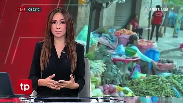 La Paz: empujones, caos y desesperación por encontrar productos en el mercado por el bien común