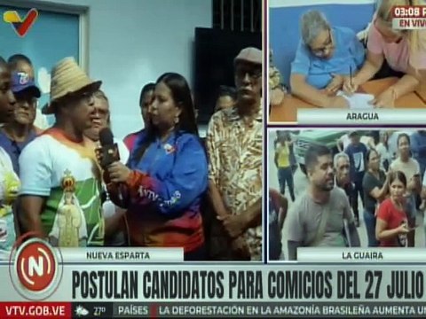 Nueva Esparta | Pueblo organizado en asambleas de bases participa en el proceso de postulaciones