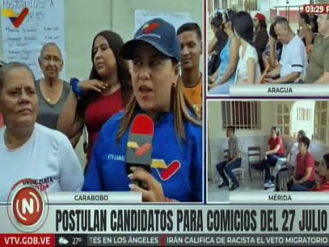 Carabobo | Pueblo organizado se une al proceso de postulación de candidatos a elecciones municipales
