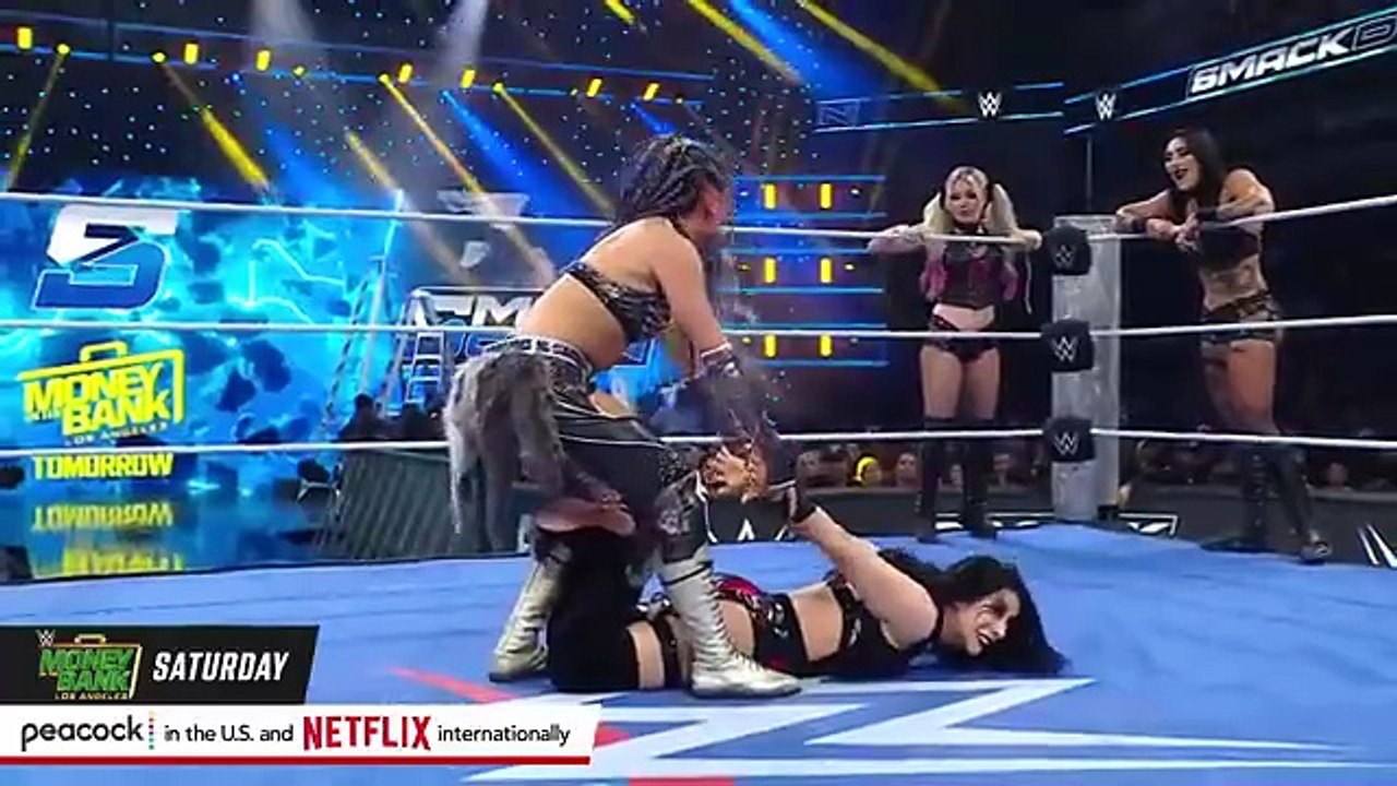 Ripley, Bliss _ Vaquer vs. Naomi, Perez _ Giulia_ SmackDown highlights, June 6, 2025