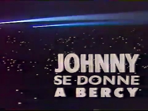 Johnny Hallyday – Spot TV pour Johnny se donne à Bercy (21 avril 1988)