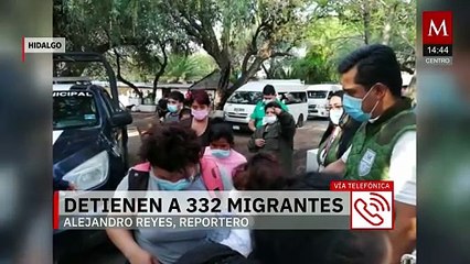 Primer trimestre del año deja 332 migrantes detenidos en Hidalgo