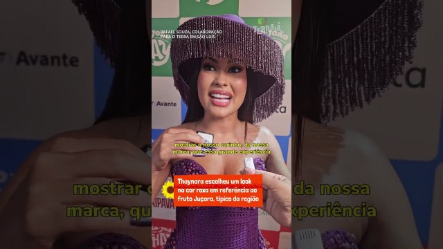 'Nunca imaginei fazer um evento tão grande', diz Thaynara OG #shorts