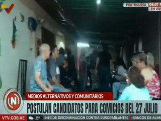 Portuguesa | Pueblo organizado asiste a realizar su proceso de postulación de candidatos