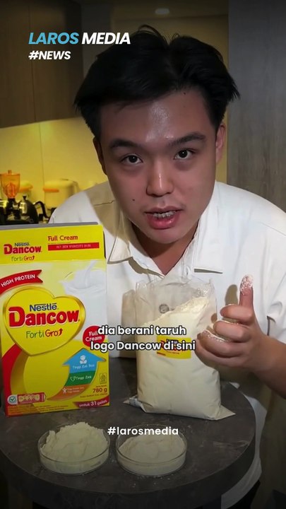 Susu Dancow Dipalsukan, Dibuat Dari Tepung Dicampur Gula, Orang Tua Jangan Tergiur Harga Murah