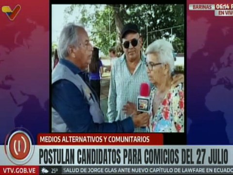 Barinas | Habitantes acuden con compromiso a realizar proceso de postulación de candidatos