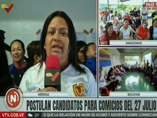 Mérida | Ciudadanos atendieron el llamado de postulaciones de manera democrática y protagónica