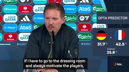 Nagelsmann demands full commitment ahead of France clash