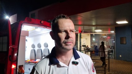 "lesão complexa" diz médico do Siate em atendimento a homem que foi atacado por cachorro