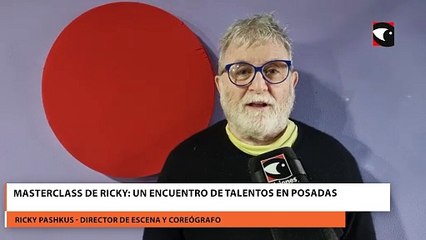 Masterclass de Ricky: un encuentro de talentos en Posadas