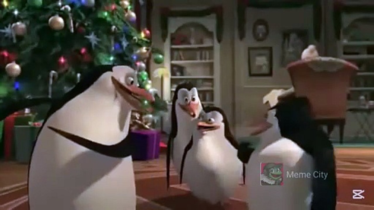 The Madagascar Penguins in a Christmas Caper - Meme 125