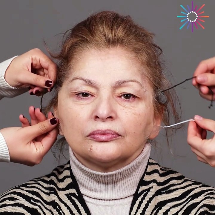 From old to young: A transformation worth watching! 💄