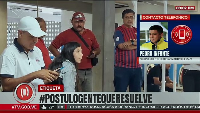 Vicepdte de organización del PSUV Pedro Infante: Las Asambleas de Postulación han sido incluyentes