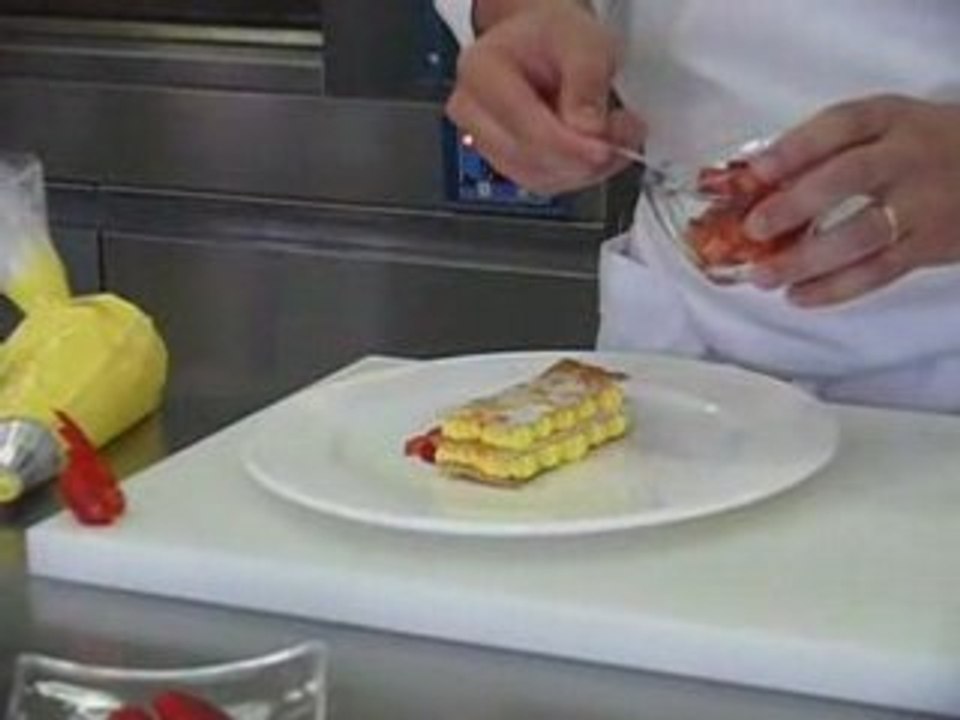 Mother's Day Dessert: Strawberry Chantilly Millefoglie