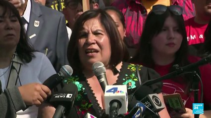 Protestas en Los Ángeles por redadas migratorias